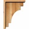 Ekena Millwork Mediterranean Rough Sawn Corbel w/Backplate, Western Red Cedar, 6"W x 12"D x 16"H COR06X12X16MED01RWR - alternate 4